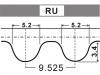 Steuerriemen Timing Belt:25312-22010